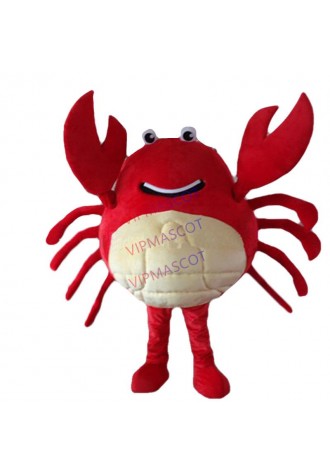 Red Crab Mascot Costumes EVA Material cartoon Apparel Cosplay Custom made Adult Size