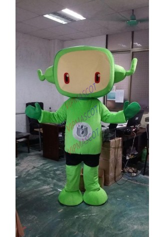 Robot Mascot Costume Robot Mascotter Costume Cartoon Fancy Dress Cosplay Suit Carnival Costume Halloween Cosplay