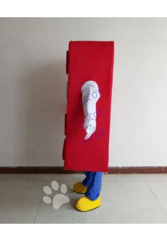 Make EVA Material Red Yellow Blue Blocks Mascot Costumes Crayon Cartoon Apparel Birthday Party Masquerade Halloween Dress