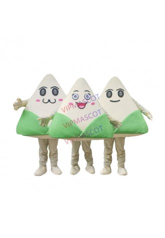 Traditional Chinese food Zongzi Mascot Costume food Cosplay Party Outfits Advertising Carnival Halloween Easter Adult Suits