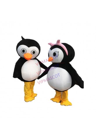Penguin Mascot Costume Cosplay Fancy Dress Adult Size Halloween Costumes Apparel