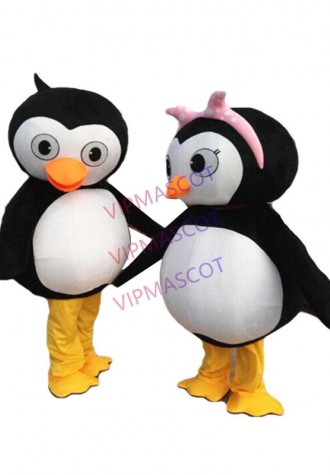 Penguin Mascot Costume Cosplay Fancy Dress Adult Size Halloween Costumes Apparel