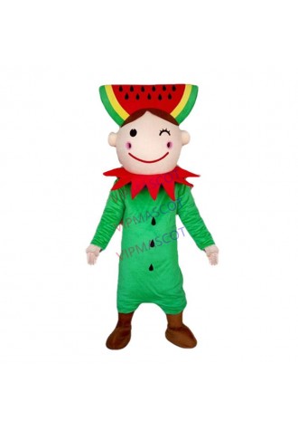 High Quality EVA Material Sweet Melon Mascot Costume Fruit Cartoon Watermelon Apparel Halloween Birthday Party Cosplay Suits