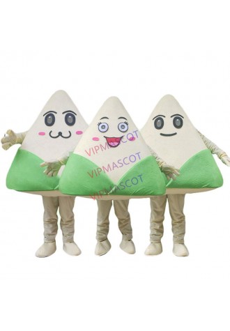 Traditional Chinese food Zongzi Mascot Costume food Cosplay Party Outfits Advertising Carnival Halloween Easter Adult Suits