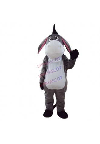 Eeyore Donkey Mascot Costume Winnie Friend Birthday Party Fancy Cosplay Dress Halloween Party Outfit Adult Size
