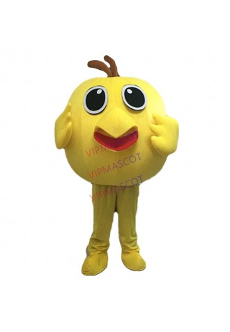 Small Bird Yellow Chicken Mascot Costume Cartoon Apparel Masquerade Birthday Party Cosplay Apparel