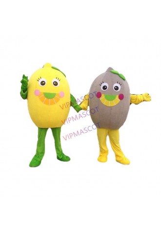 High Quality Kiwi Fruit Mascot Costume Cartoon Apparel Cosplay Advertisement Outfit Halloween Performance Carnival Party Mascots
