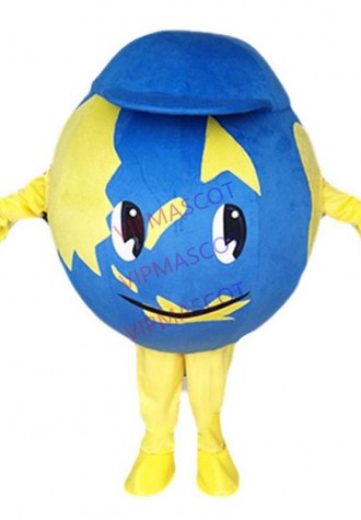 Mascot Globe Earth Mascot Costume Custom Fancy Costume Anime Cosplay Apparel theme fancy dress carnival costume