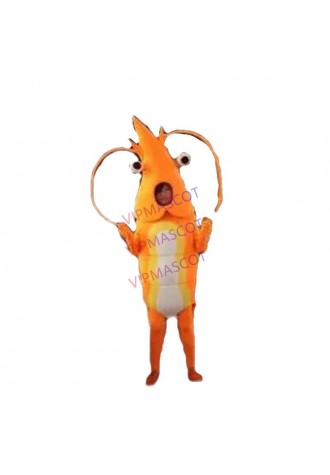 High quality EVA Material Orange lobster Mascot Costumes Unisex cartoon Apparel Cosplay Base shrimp mascot costumes 246