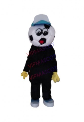 High Quality Football Mascot Costume for Adult Soccer Mascot Party Halloween Fancy Dress Carnival Purim Foot Ball Cosplay Suits
