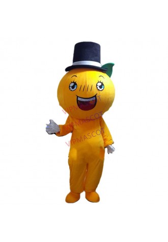 Hot New Orange Fruit Mascot Costume Suit Free Size Mascot Costume Adult Size Fancy Dress Cartoon Character Party Outfit Suit