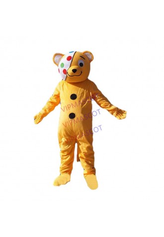 Factory direct EVA material helmet cute bear mascot costume movie props show walking cartoon costume Cosplay 413