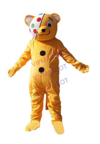 Factory direct EVA material helmet cute bear mascot costume movie props show walking cartoon costume Cosplay 413