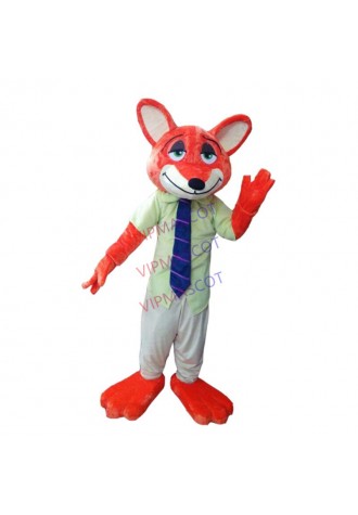 Zootopia Nick Fox Judy Rabbit Costume Cosplay Adult Outfits Cartoon Mascot costume For Carnival Festival Commercial Activity