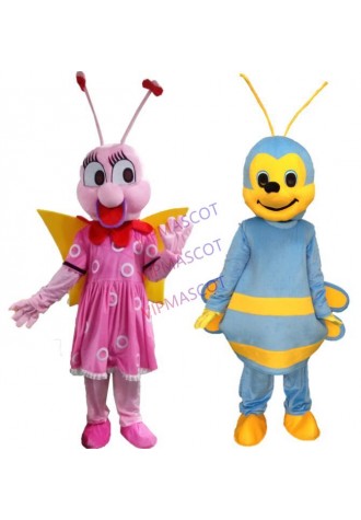 Little Bee Mascot Costume Character Fancy Dress Suit Cartoon Birthday party Bumblebee Mascot Costume Halloween performance props