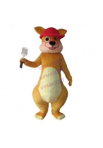 Adult Cute Kangaroo Mascot Costume Custom Made Mascot Fancy Dress Animal Costume Party Mascot Costumes for Men and Women