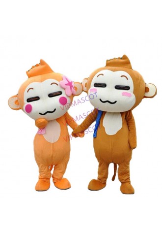 Hip-hop monkey Mascot Coutume Cartoon Fancy Dress Halloween party birthday performance props