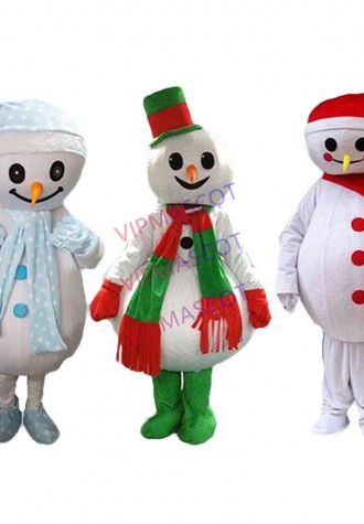 Christmas snowman Mascot Costume fancy dress costume animal Halloween Party