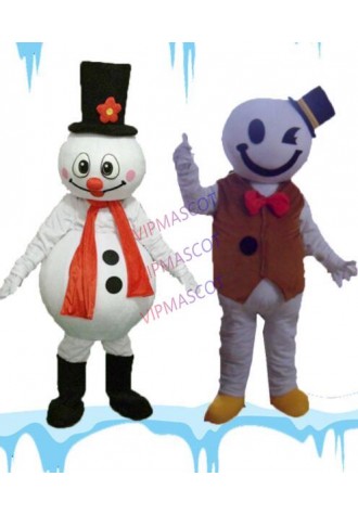 Christmas snowman Mascot Costume fancy dress costume animal Halloween Party