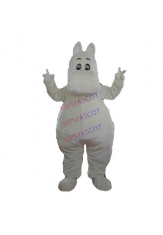 Madagascar Gloria Hippo River Horse Hippopotamus Mascot Costume Adult Cartoon Character Supermarket Advertising Campaign