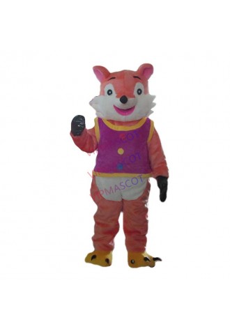 fox mascot costume cosplay