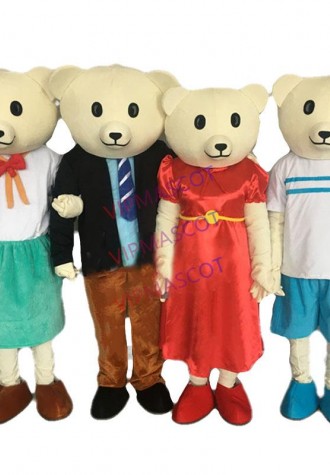 Lovey T-shirt Teddy Bear adult Mascot Costumes Babydoll Costumes for Halloween Christmas birthday Carival lol doll party