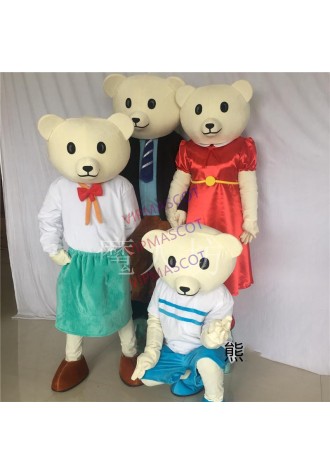 Lovey T-shirt Teddy Bear adult Mascot Costumes Babydoll Costumes for Halloween Christmas birthday Carival lol doll party