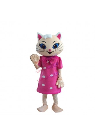 High Quality EVA Material Helmet Cute Cat Mascot Costumes Walking Cartoon Apparel Birthday Party