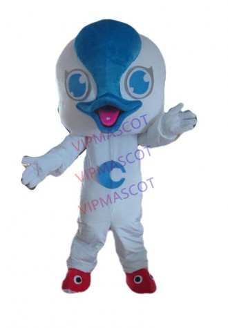 swan costume cartoon and ball costume