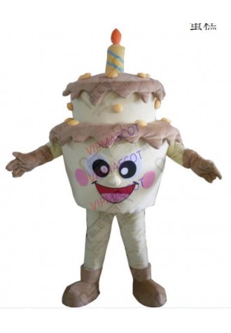 Cake Mascot Cake Shop Advertising Opening costume Fancy Dress Suit Cartoon Chase costume