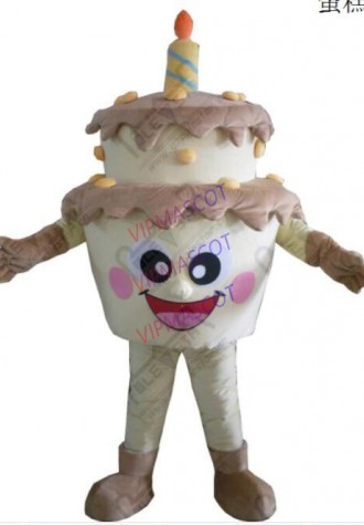 Cake Mascot Cake Shop Advertising Opening costume Fancy Dress Suit Cartoon Chase costume