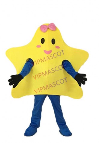 Starfish Mascot Costume Character Feature Fancy Dress Outfit Halloween Cosplay party
