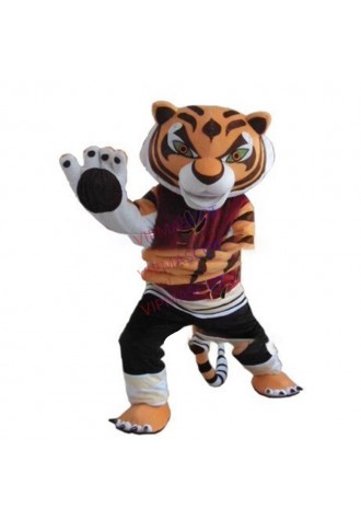 Tigress Tiger Kung Fu Panda Friend Crtoon Mascot adult Costume sales cosplay costumes for Halloween party event