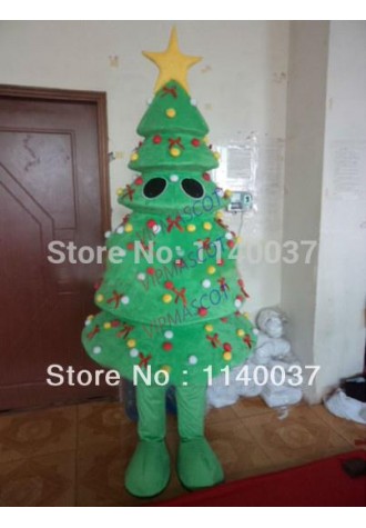 mascot NEW Christmas tree mascot costume good quality cartoon mascotte outfit