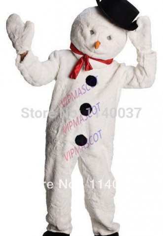 mascot wholesale good quality snowman Christmas mascot costume holiday mascotte outfit