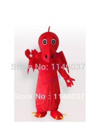 mascot Red Pterosaur Dinosaur Dragon Mascot Costume Christmas Halloween Easter Holiday Fancy Dress DINOSAUR Mascotte
