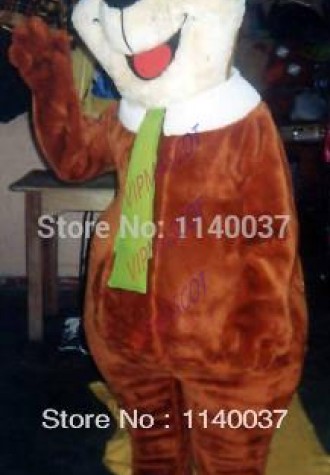 mascot BEAR Mascot Costume Adult Size Cartoon Character Mascotte Outfit Suit EMS FREE SHIPPING