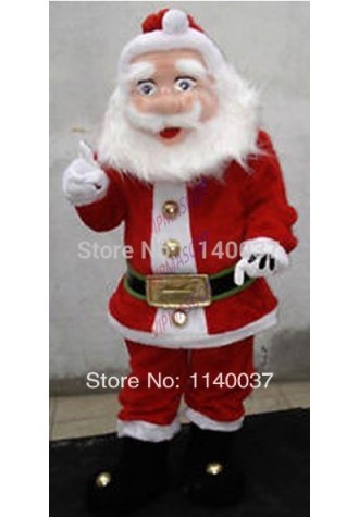 mascot Christmas Santa Claus Mascot Costume Adult Size Christmas Santa Claus Mascotte Outfit Suit