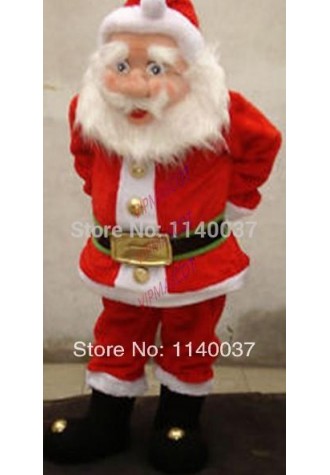 mascot Christmas Santa Claus Mascot Costume Adult Size Christmas Santa Claus Mascotte Outfit Suit