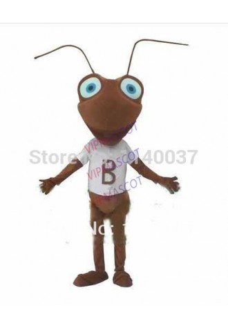mascot Brown Ant Mascot Costume Cartoon Character Ant Costume Party Carnival Costumes Fancy Dress