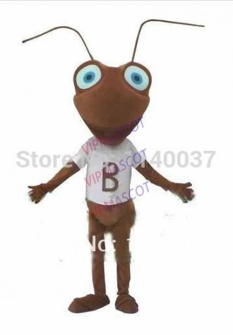 mascot Brown Ant Mascot Costume Cartoon Character Ant Costume Party Carnival Costumes Fancy Dress