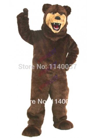 mascot Big Black Bear Plush Mascot Costume Adult Size Good Quality Bear Mascotte Mascota Outfit Suit Party Fancy Dress