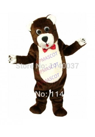 mascot Deluxe Material Teddy Bear Mascot Costume Teddy Bear Mascotte Mascota Outfit Suit Party Carnival Fancy Dress