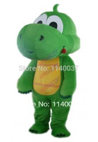 mascot lovely The Dragon Mascot Costume Cartoon Character carnival costume fancy Costume party