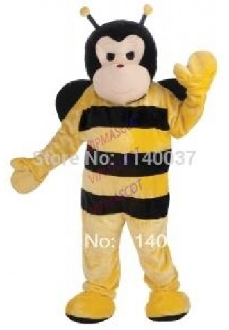 mascot Bee Basic Plush Mascot Costume Cartoon Character carnival costume fancy Costume party