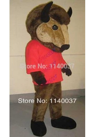 mascot  Bud the Buffalo mascot costume custom fancy costume anime cosplay kits mascotte theme fancy dress carnival costume