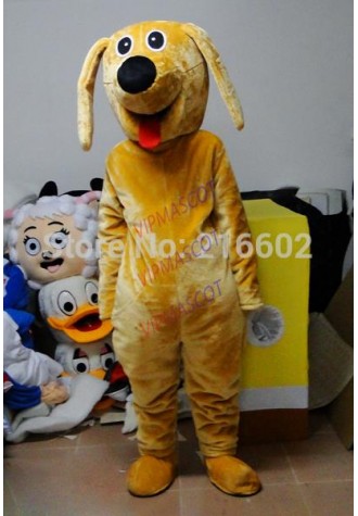 Brown dog mascot costume adult size brown dog mascot costume free shipping