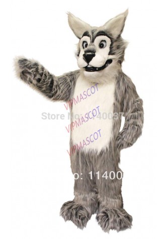 mascot Leroy Wolf Mascot Costume custom fancy costume anime cosplay kits mascotte theme fancy dress carnival costume
