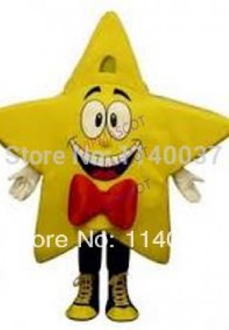 mascot yellow star  mascot costume custom fancy dress cosplay Cartoon mascotte costume carnival costume fancy Costume