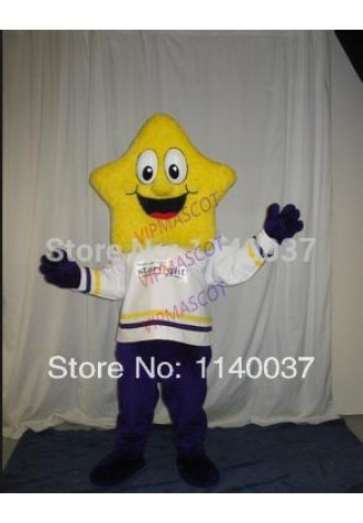 mascot comic yellow star  mascot costume custom fancy dress cosplay Cartoon mascotte costume carnival costume fancy Costume